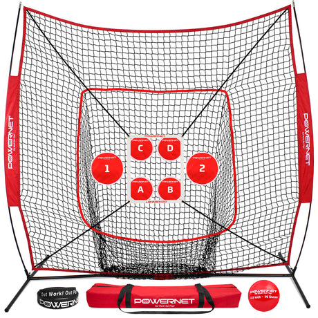 Ultimate Pitching Bundle Sports PowerNet 7x7 Kit