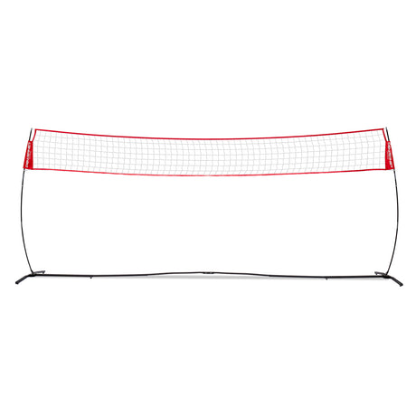 Portable Warm-up Volleyball Net | Adjustable Height Volleyball Net PowerNet 20 FT Wide