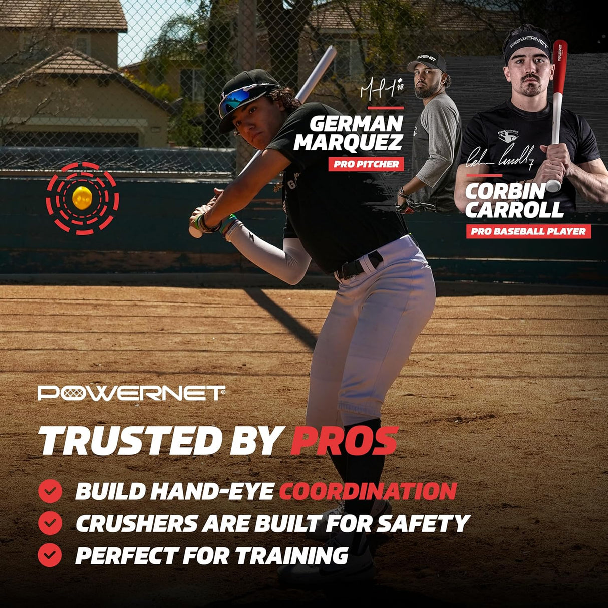 Rapid Stick + Overload Bat Bundle PowerNet by TrainingNets