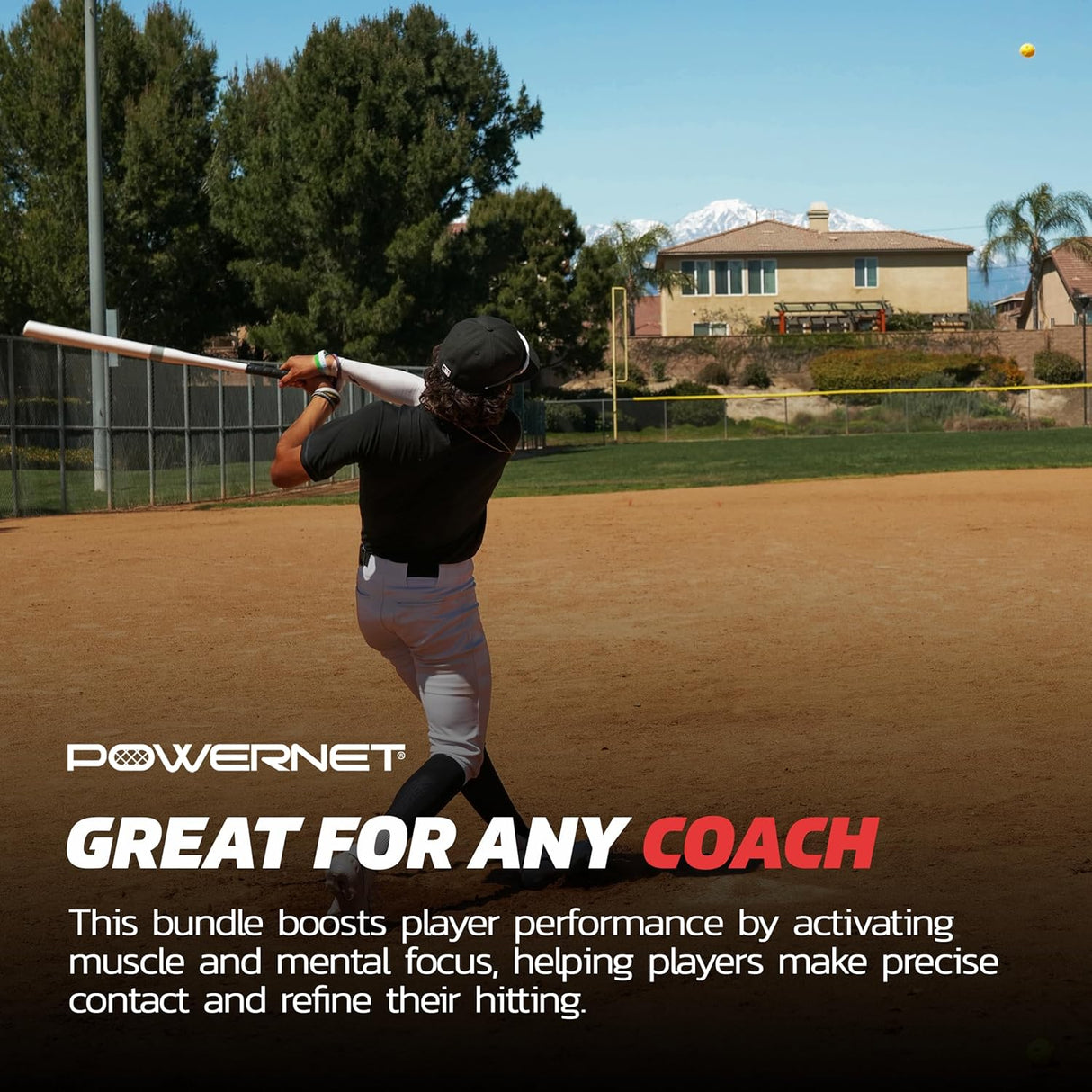 Rapid Stick Micro Crusher Bundle Training Bat PowerNet