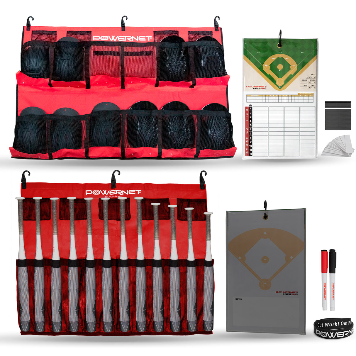 Ultimate Coaching Team Bundle Sports PowerNet Red