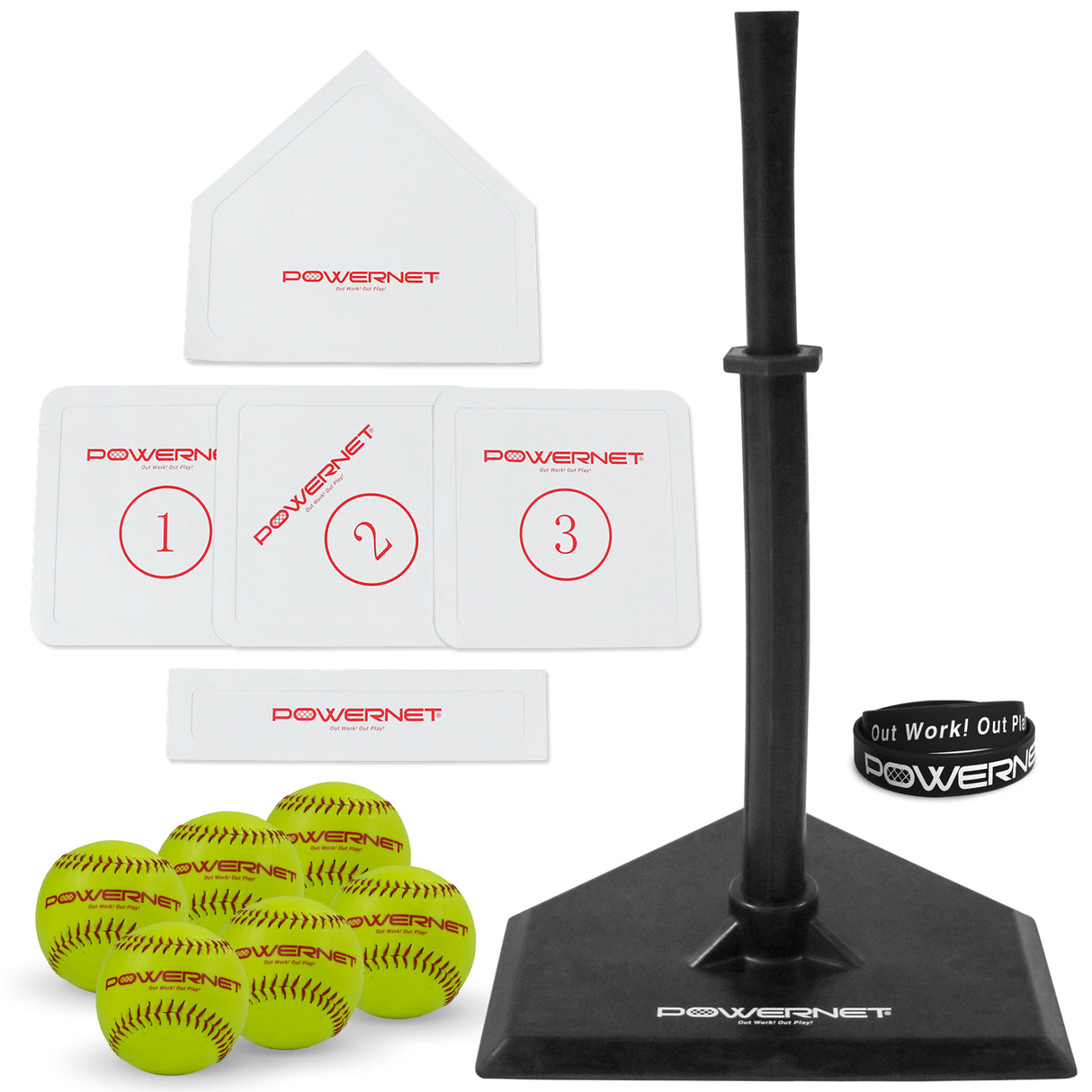 T-Ball Softball Kit Sports PowerNet