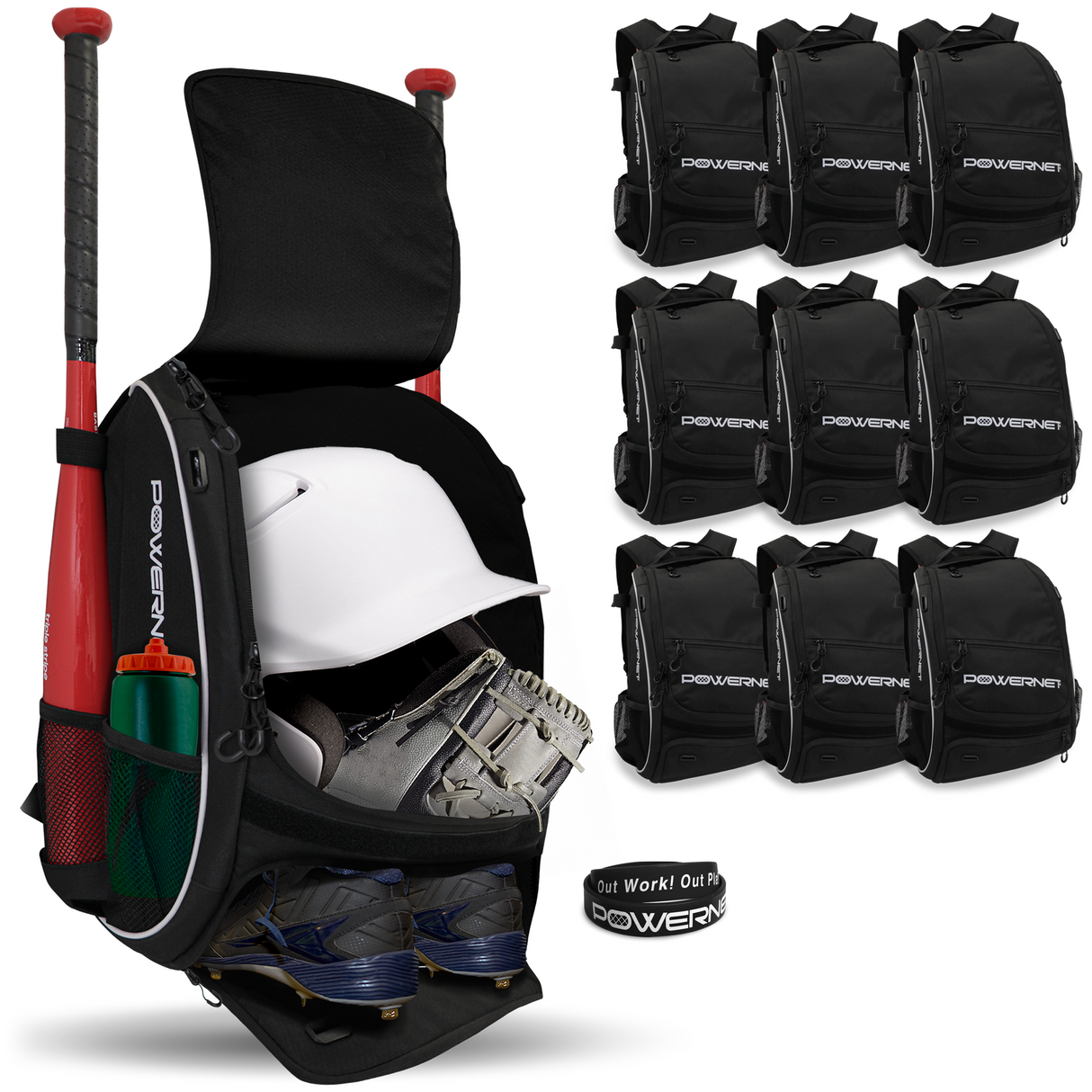 Youth Starter Backpack | 1, 2 or 10 PK Backpack PowerNet 10-Pack