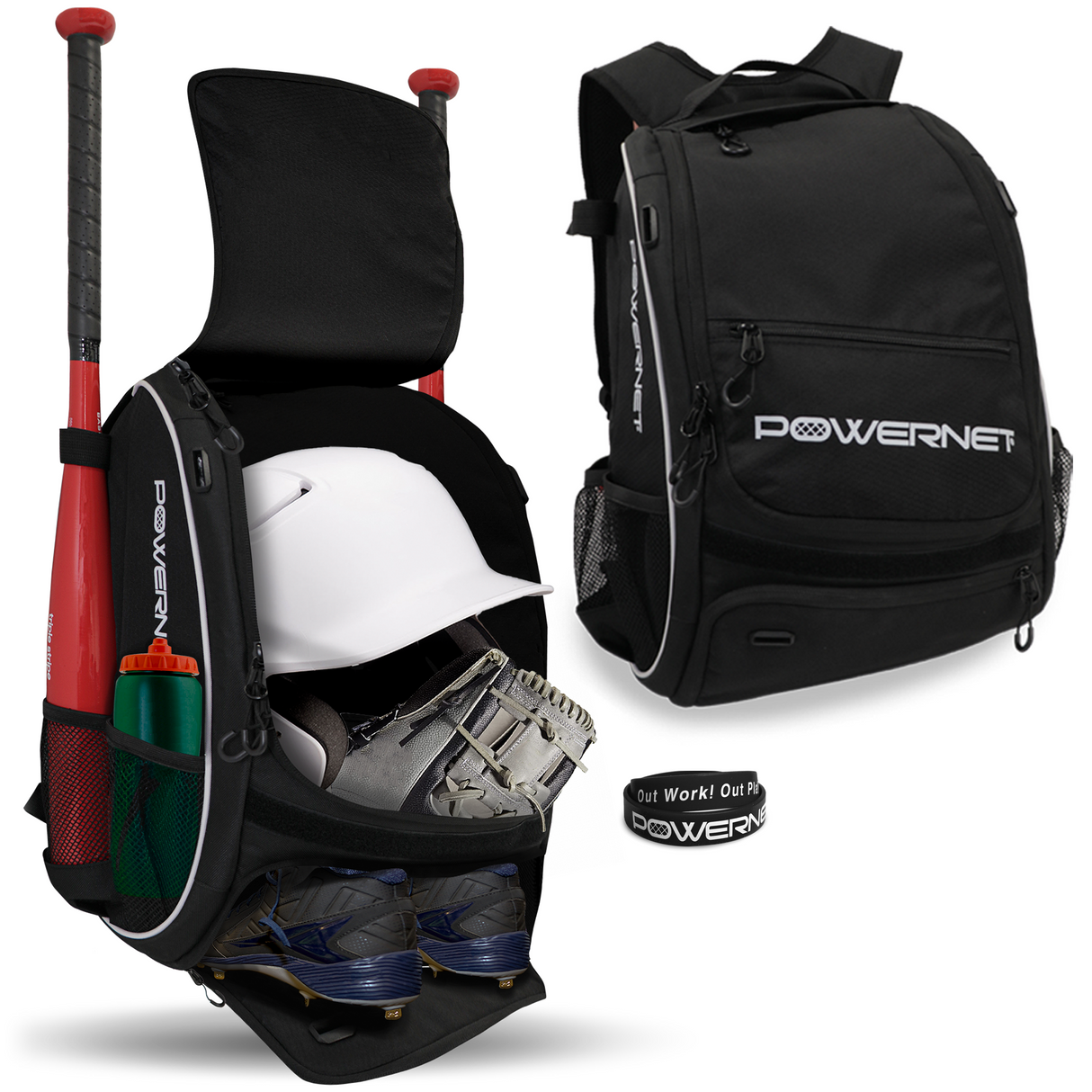 Youth Starter Backpack | 1, 2 or 10 PK Backpack PowerNet 2-Pack