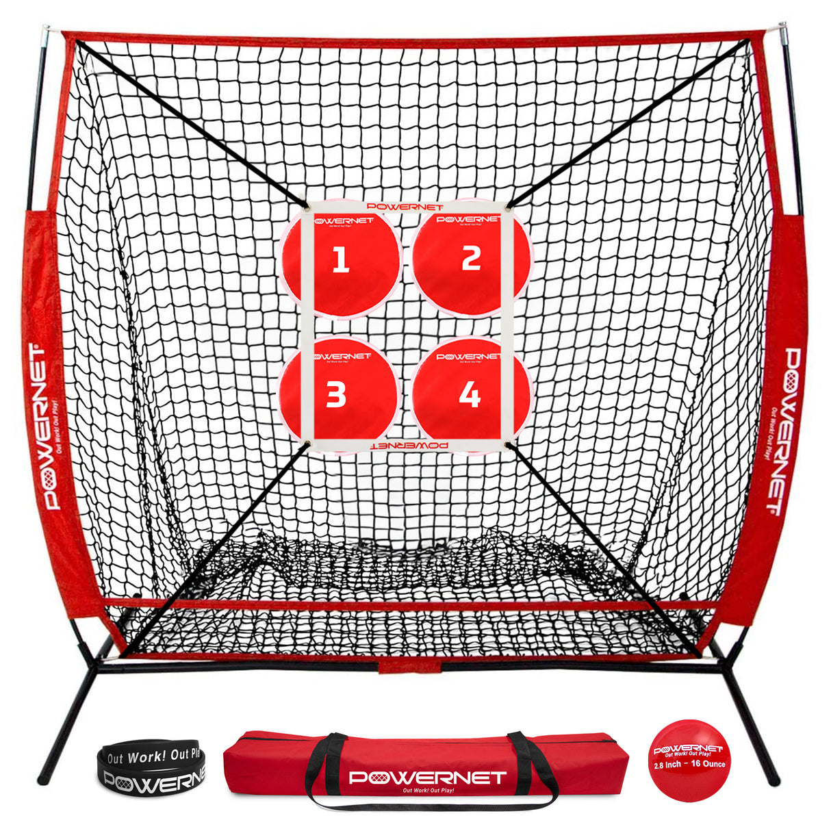 Ultimate Pitching Bundle Sports PowerNet 5x5 Kit