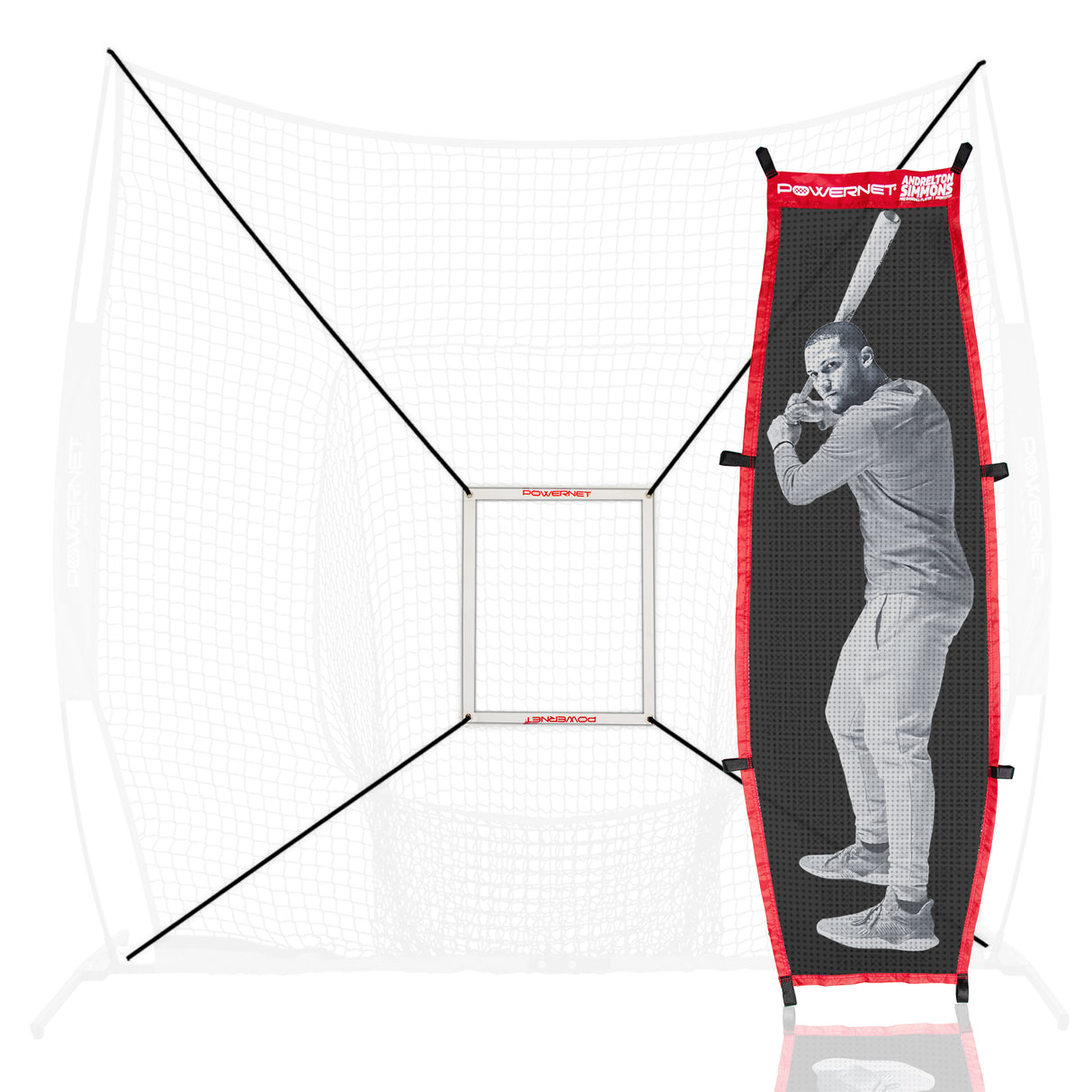 Andrelton Simmons Stand-in Batter Andrelton Simmons Stand In Batter PowerNet Stand-In Batter & Strike Zone