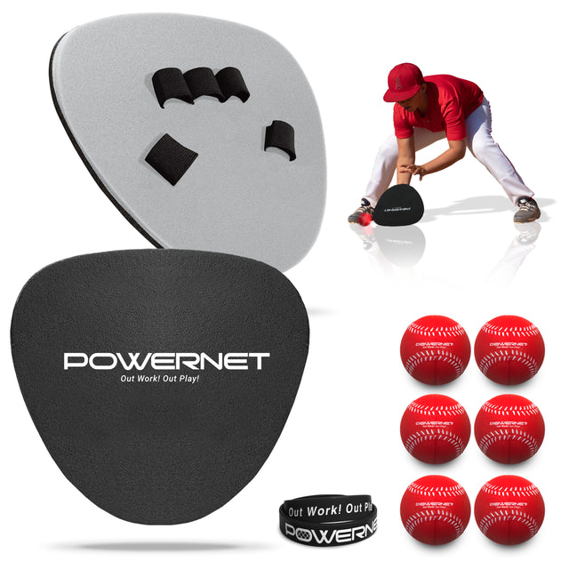 Hand-Eye Coordination Bundle | Perfect Fielder Kits Sports PowerNet Foam Tech Kit