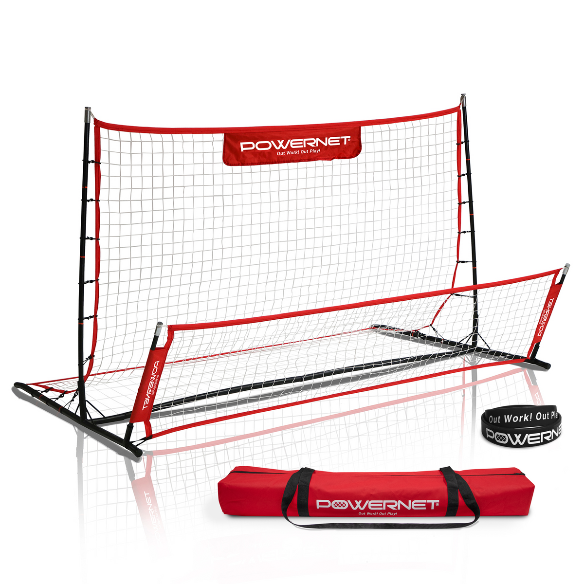 Fast Pass Rebounder Soccer Trainer 6x4 FT – PowerNet by TrainingNets