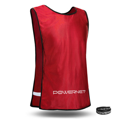 Training Mesh Pinnies (6 Pack) | Youth Sports Pinnies PowerNet