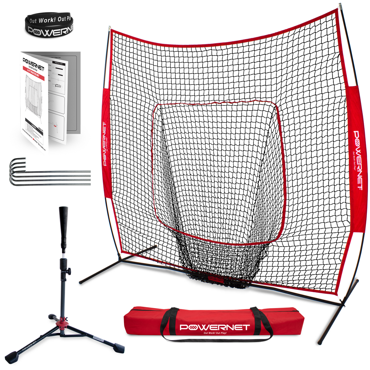 The Original 7x7 FT Training Net & Tee Combo – PowerNet by