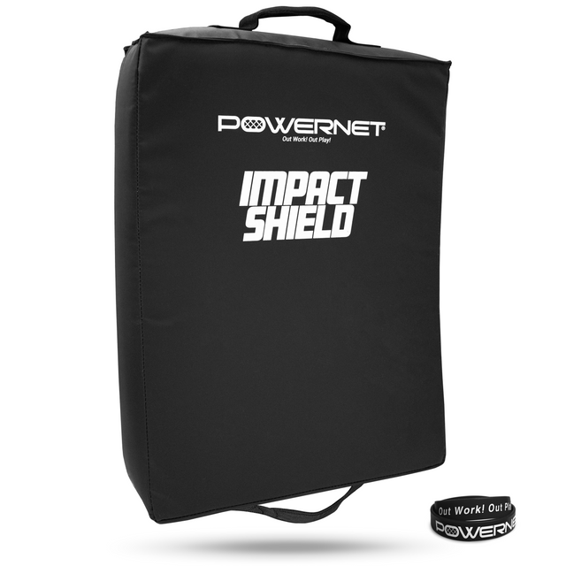 Impact Shield Pad 26" x 19" | Perfect for Blocking Drills, Martial Arts Blocking Pad PowerNet