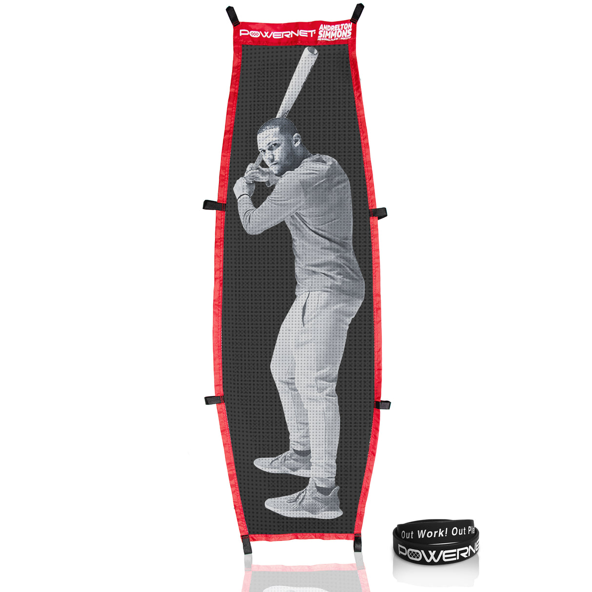 Andrelton Simmons Stand-in Batter Andrelton Simmons Stand In Batter PowerNet Stand-In Batter Only