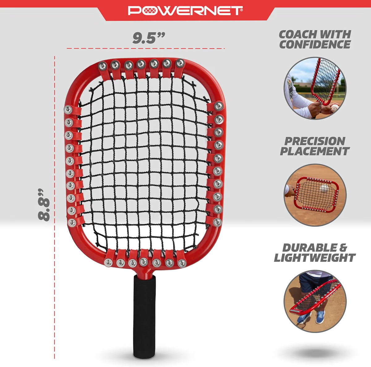 Precision Bat - Fungo Training PowerNet by TrainingNets