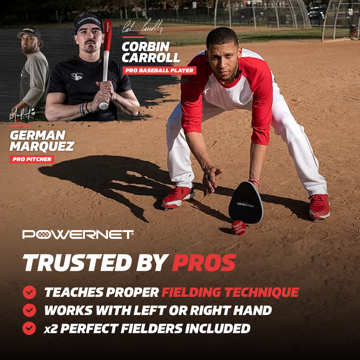 Perfect Fielder 2 PK Sports PowerNet