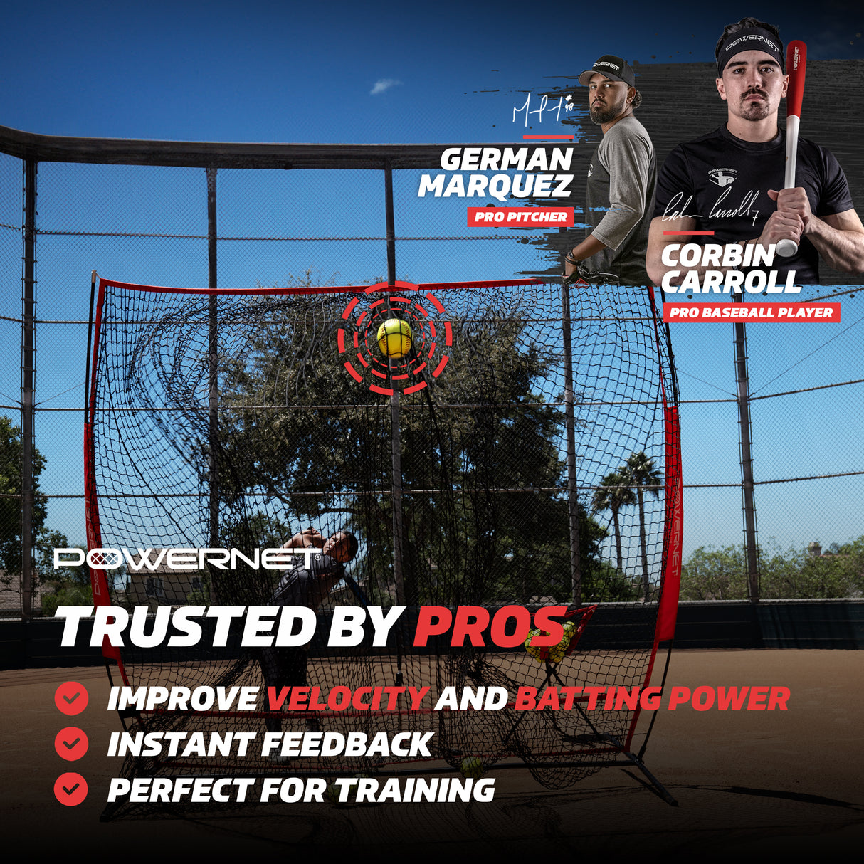 Ball Bucket, Crusher Ball & Regulation Softballs Bundle | (24 Balls Total) sports PowerNet