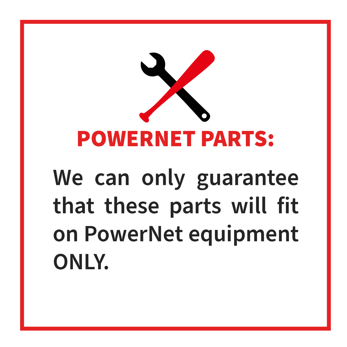 Upper Fiberglass Pole for 12x6 Soccer Goal Replacement Parts PowerNet
