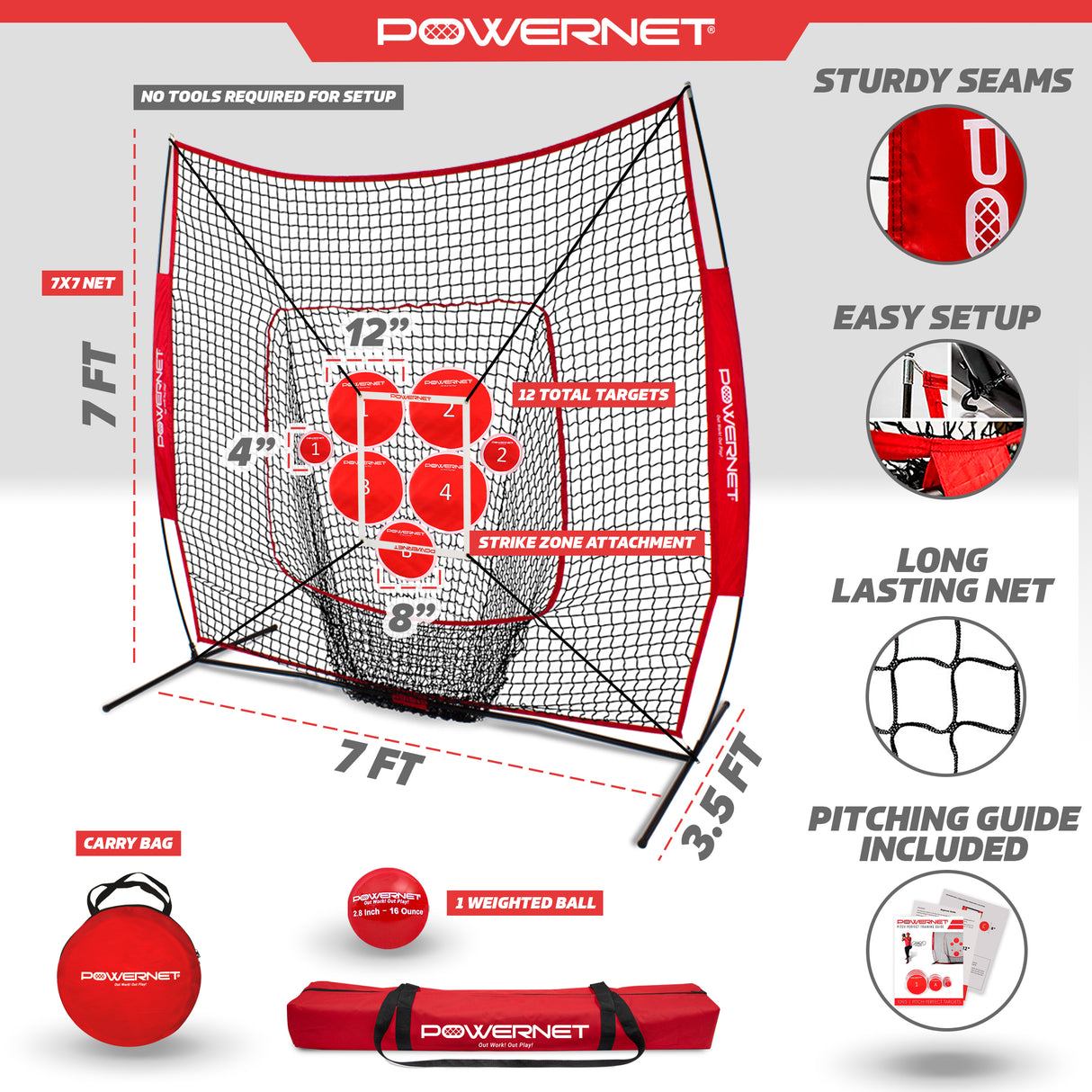 Ultimate Pitching Bundle Sports PowerNet