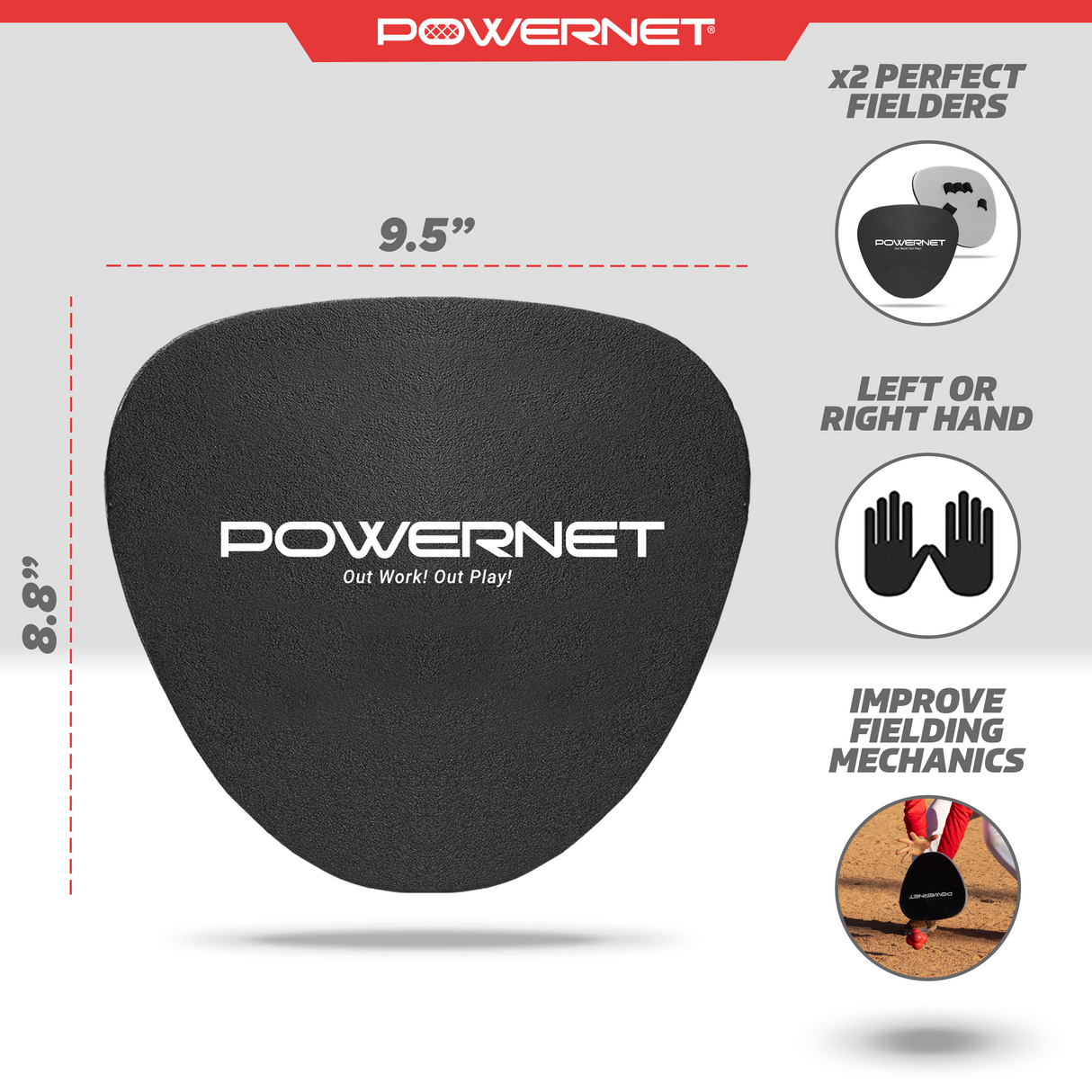 Perfect Fielder 2 PK Sports PowerNet