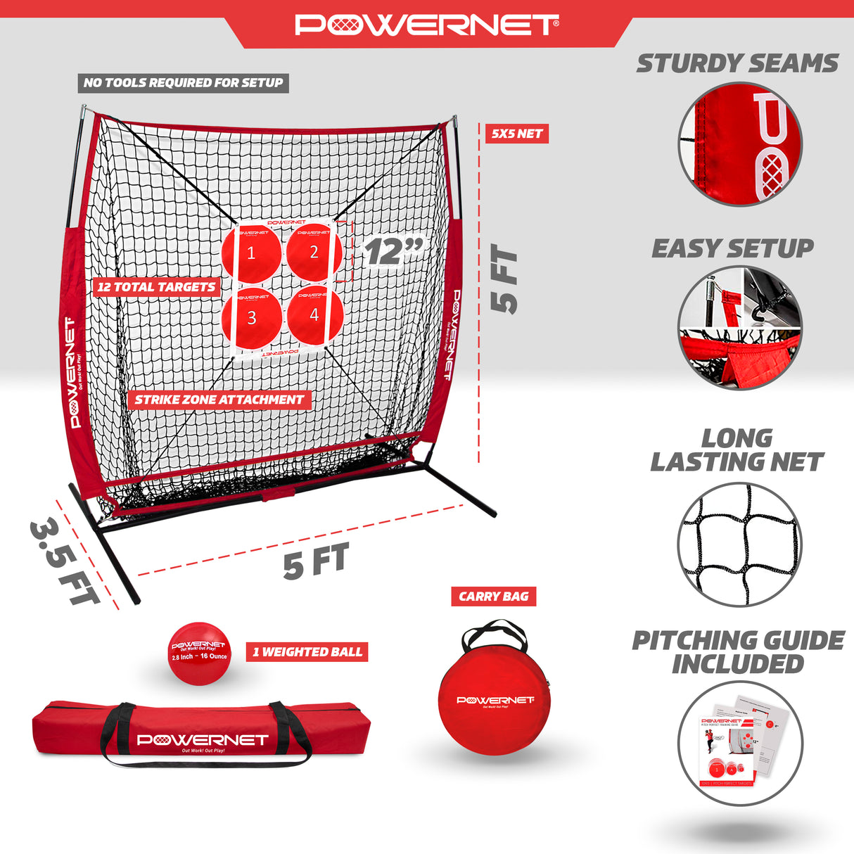 Ultimate Pitching Bundle Sports PowerNet