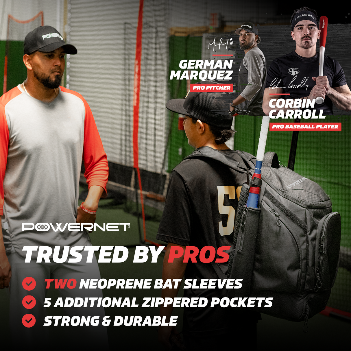 The Surge Softball Baseball Backpack Backpack PowerNet