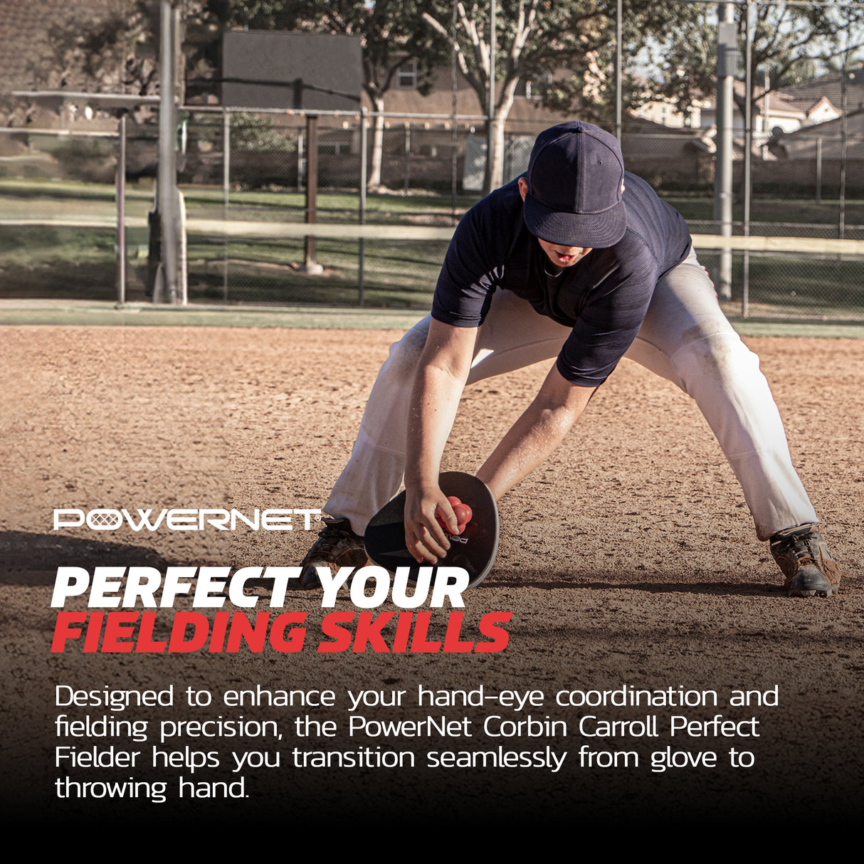 Hand-Eye Coordination Bundle | Perfect Fielder Kits Sports PowerNet