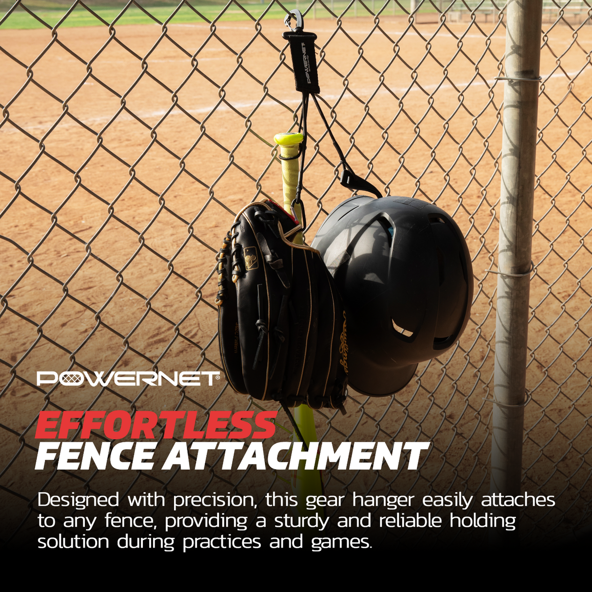 Gear Hanger For Dugout Organization Sports PowerNet