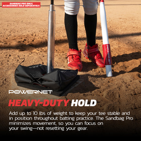 Sandbag Pro for Baseball Softball Hitting Tees PowerNet