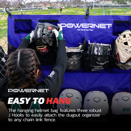 On Deck Team Dugout Organizer Bundle Sports PowerNet