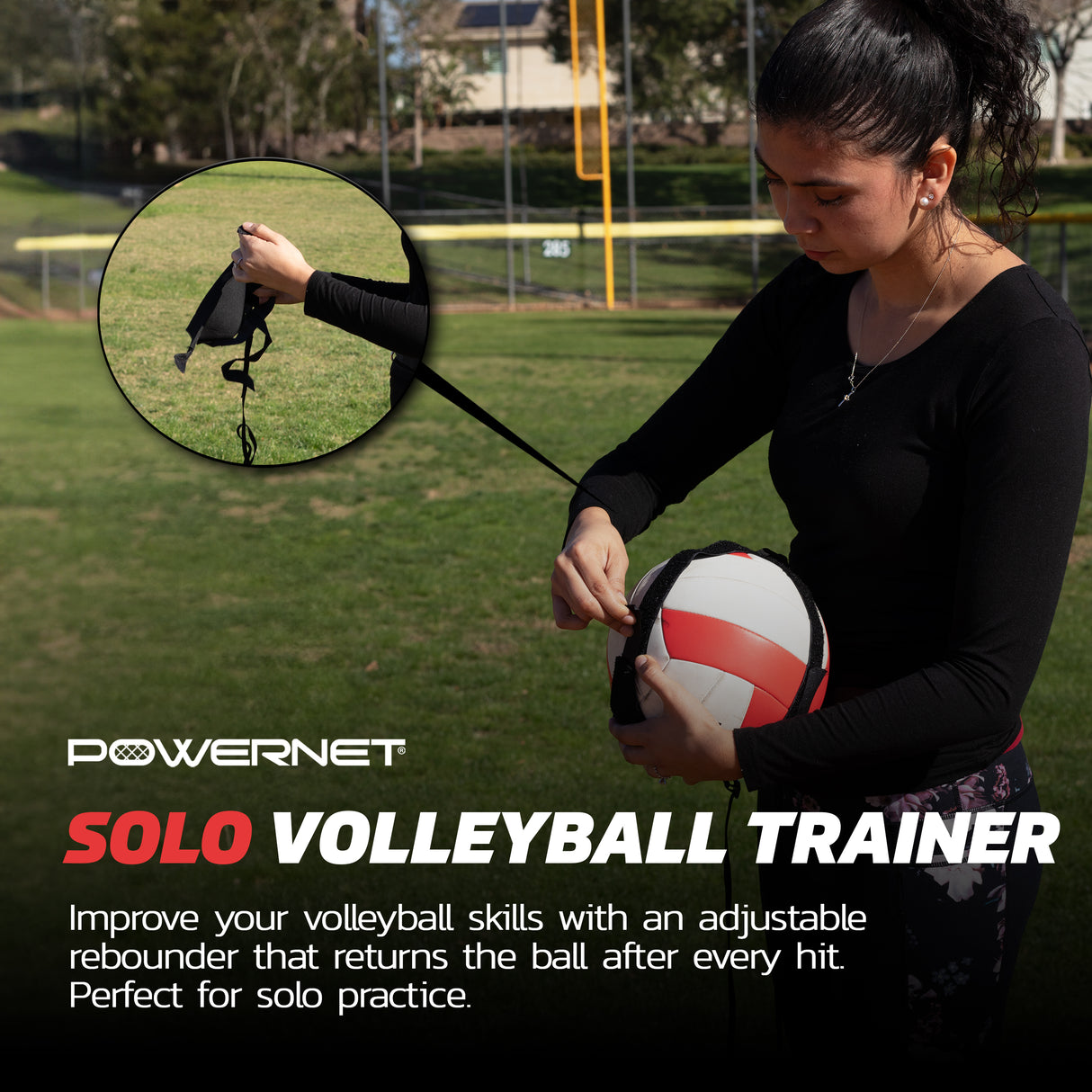 Volleyball Solo Trainer TrainingNets by PowerNet