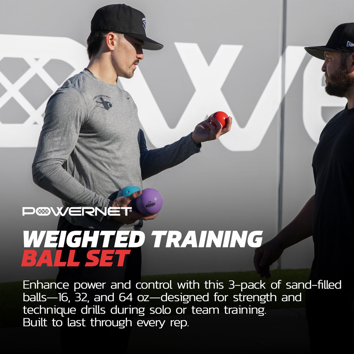 Plyometric Training Balls TrainingNets by PowerNet