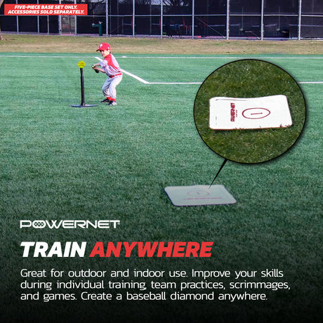 Throw Down Base 5 Piece Set Sports PowerNet