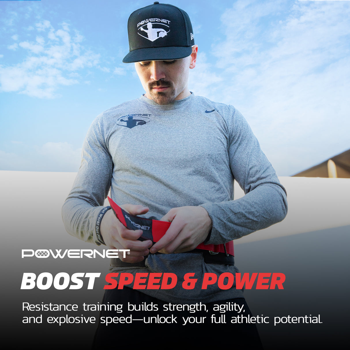 Tension Trainer for Speed & Agility TrainingNets by PowerNet