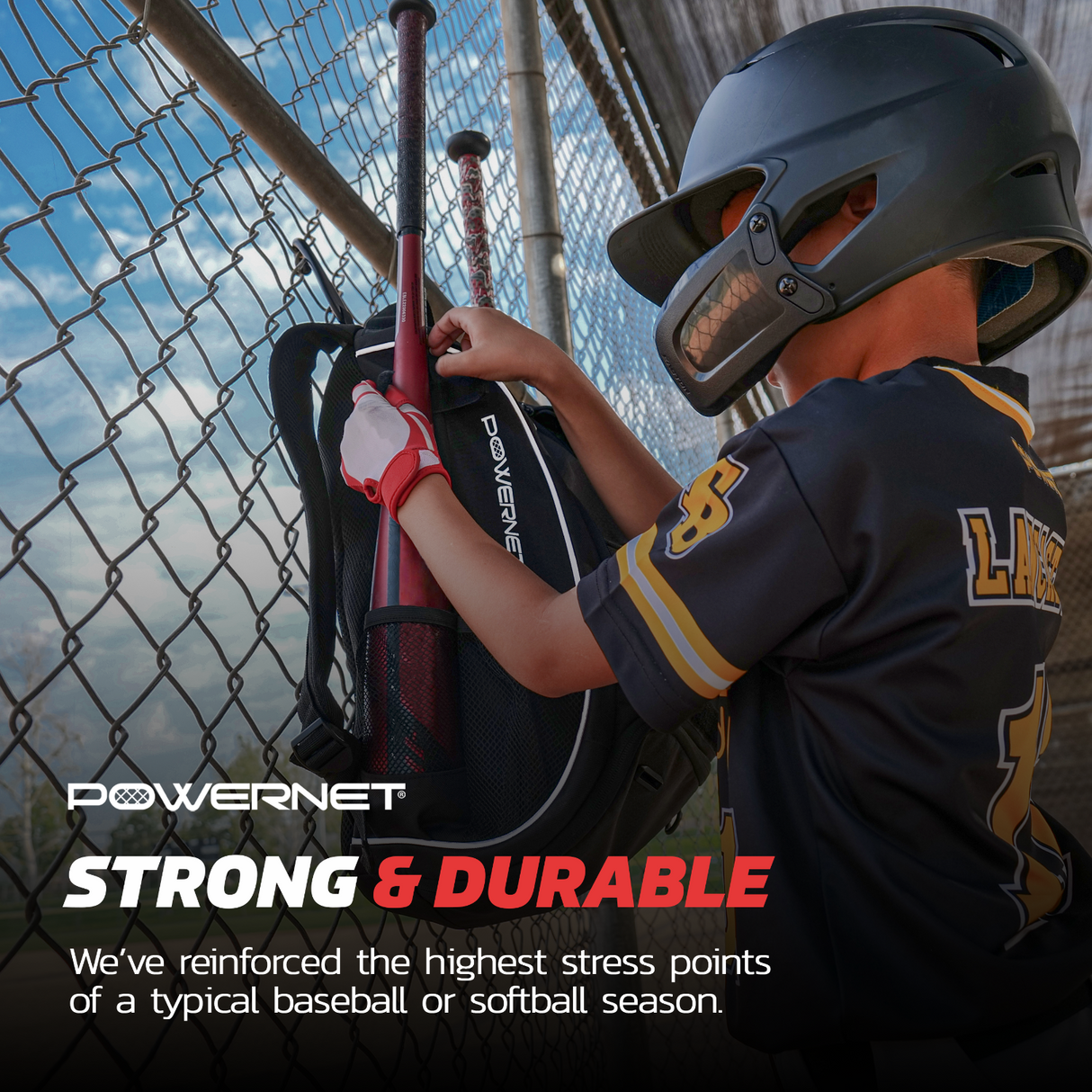 Youth Starter Backpack | 1, 2 or 10 PK Backpack PowerNet