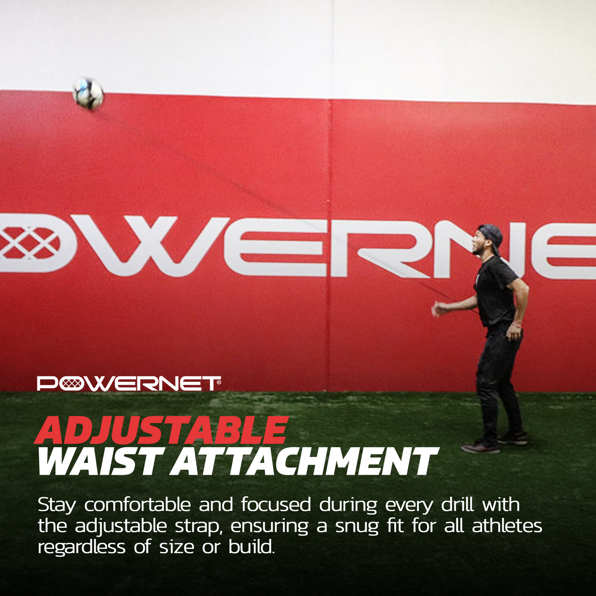 Soccer Solo Trainer Sports PowerNet