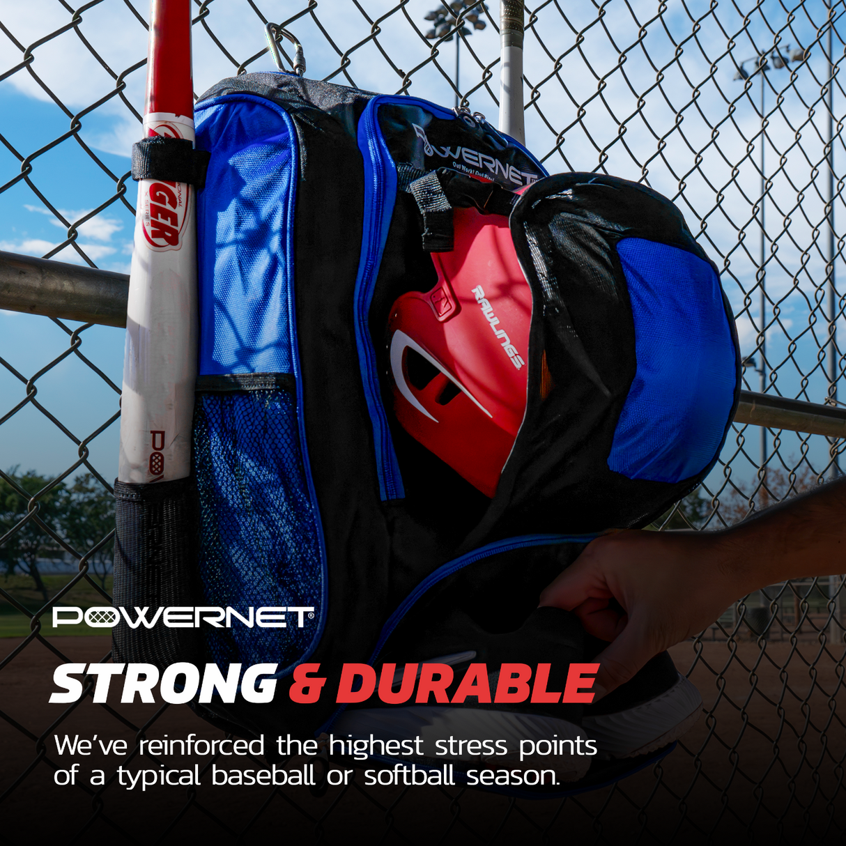 Baseball Softball Backpack XL Sports PowerNet