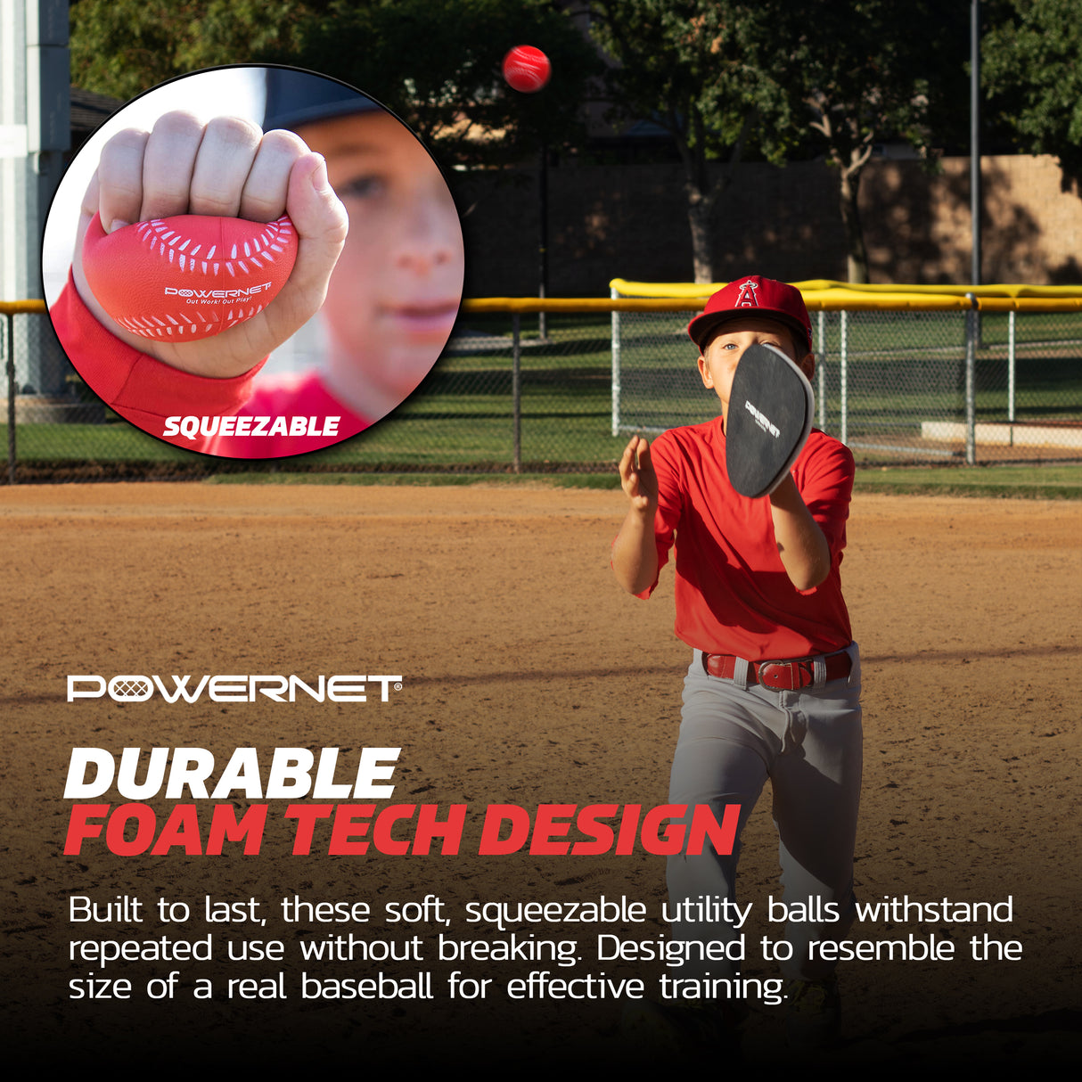 Hand-Eye Coordination Bundle | Perfect Fielder Kits Sports PowerNet