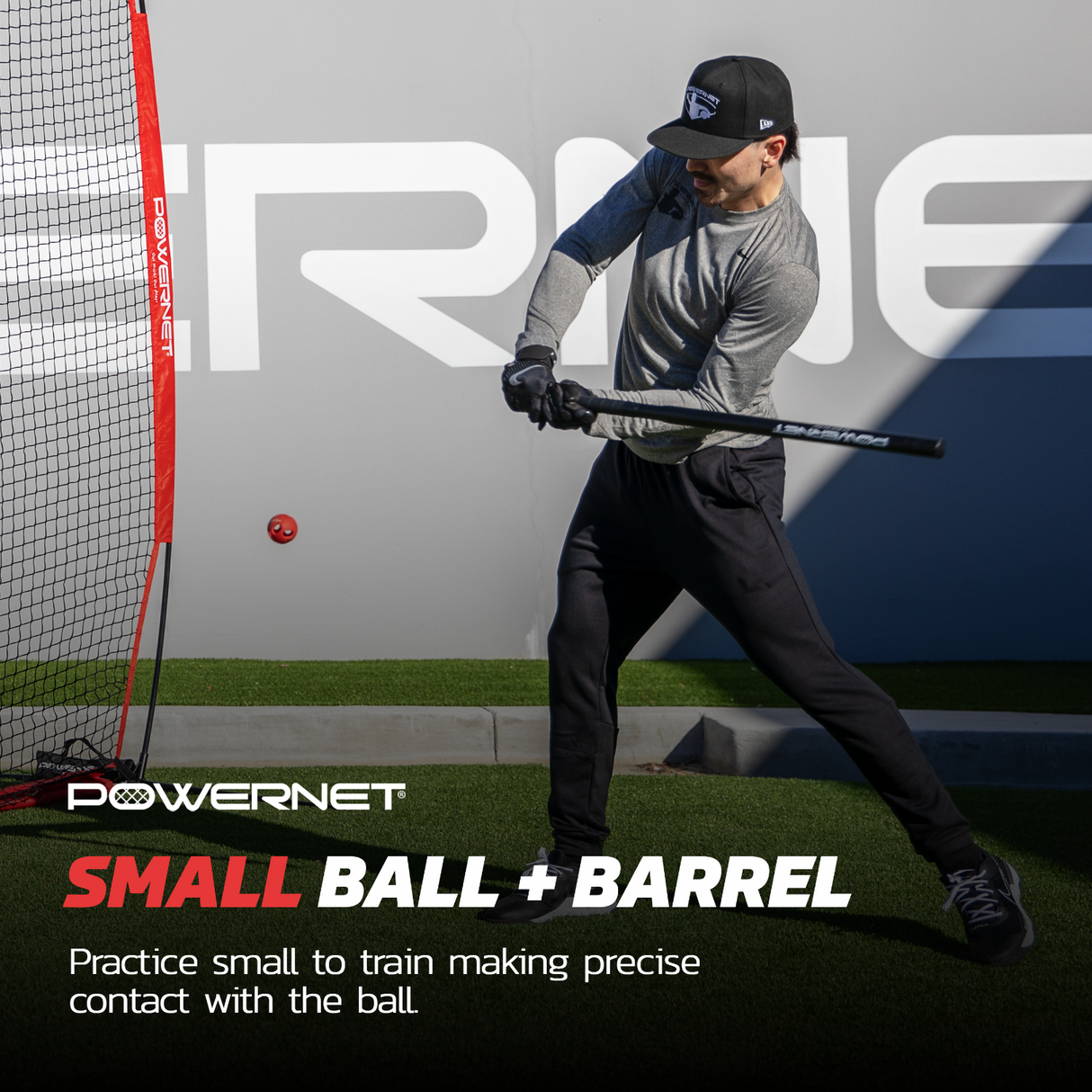 Overload and Underload Training Bats, Rapid Stick or Overload Bat with Micro Crushers Training Bat PowerNet