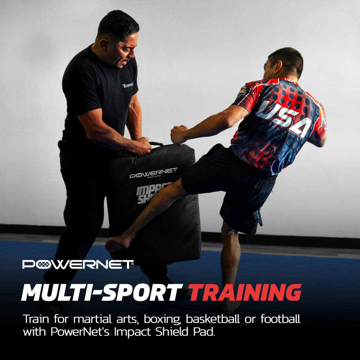 Impact Shield Pad 26" x 19" | Perfect for Blocking Drills, Martial Arts Blocking Pad PowerNet