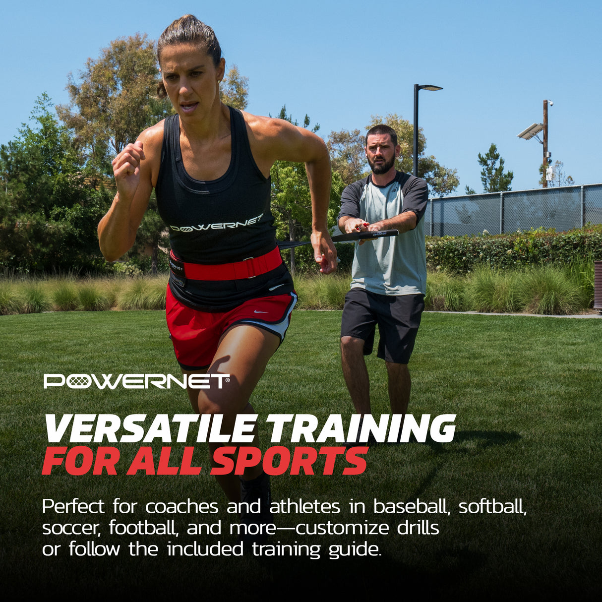 Tension Trainer for Speed & Agility TrainingNets by PowerNet