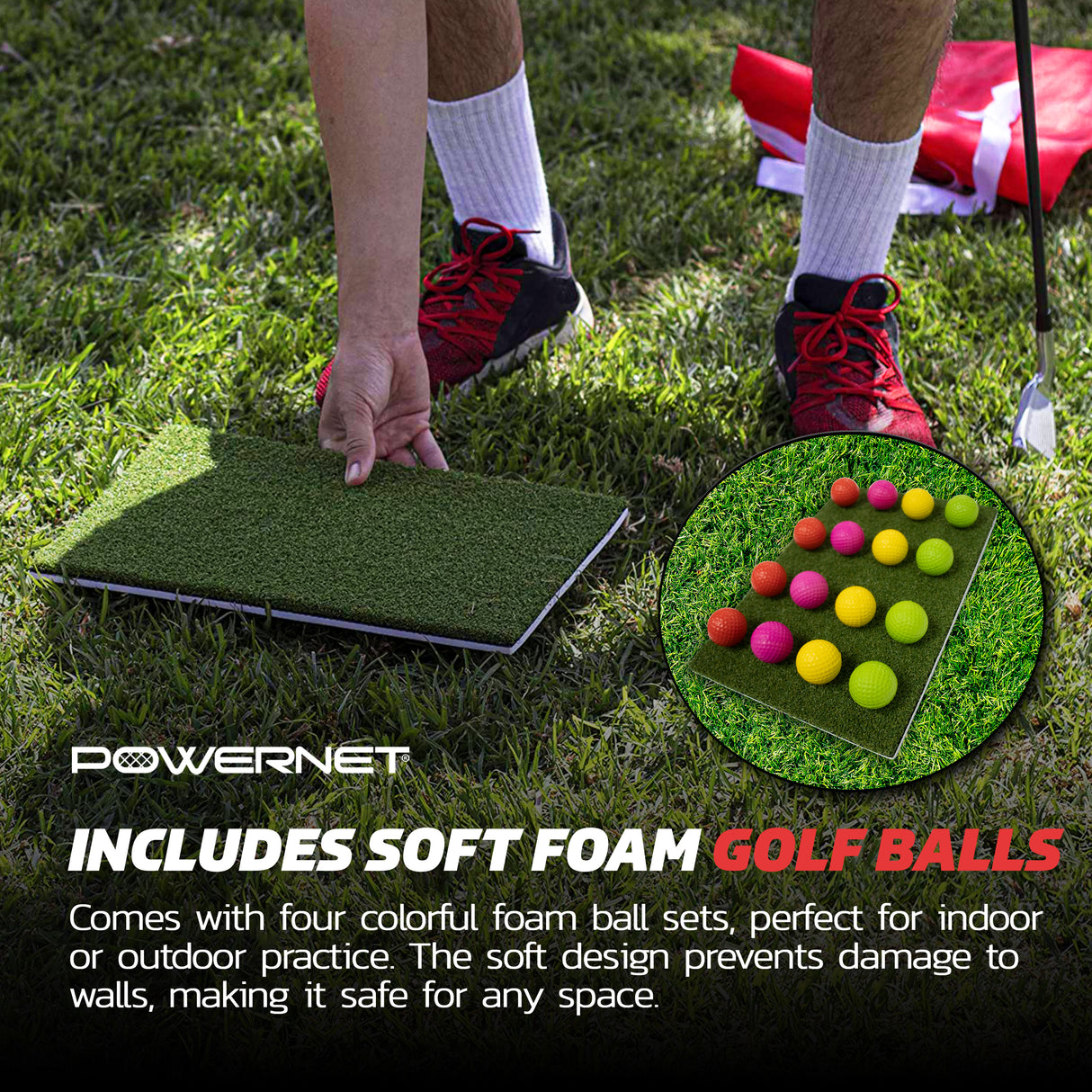 Chip Champ Golf Portable Cornhole Game Sports PowerNet