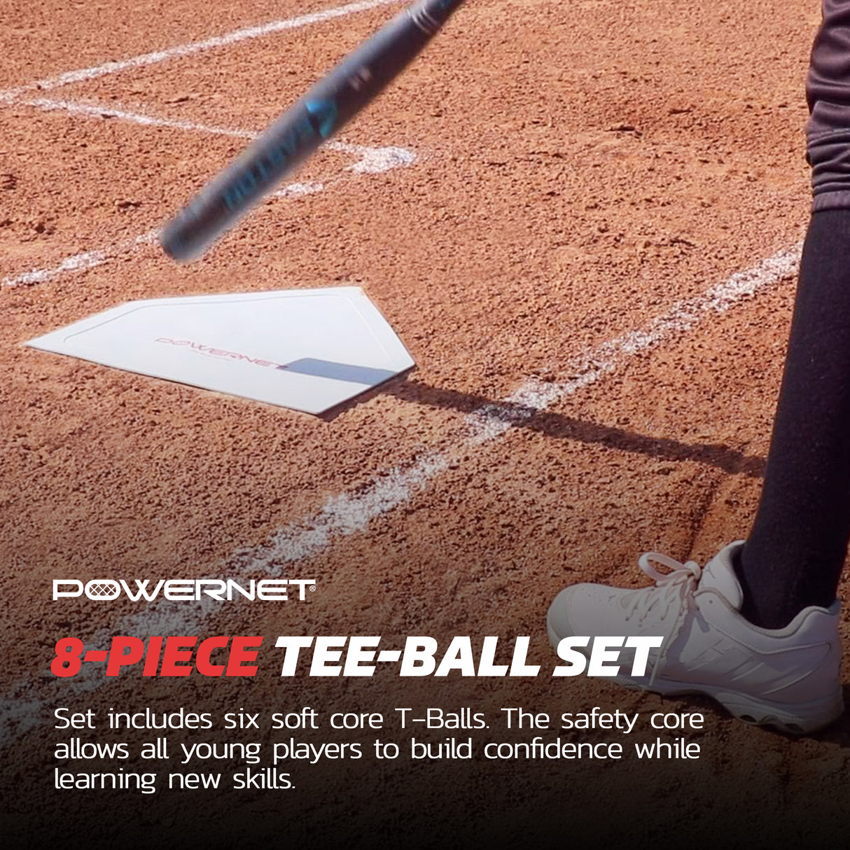 T-Ball Softball Kit Sports PowerNet