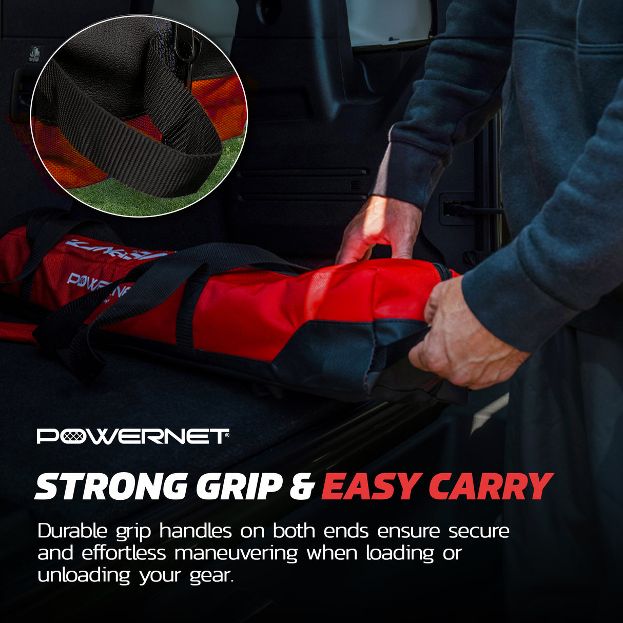 Deluxe Replacement Carry Bag (Bag Only) | For 7x7 Ft Baseball Softball Hitting Net Replacement Parts PowerNet