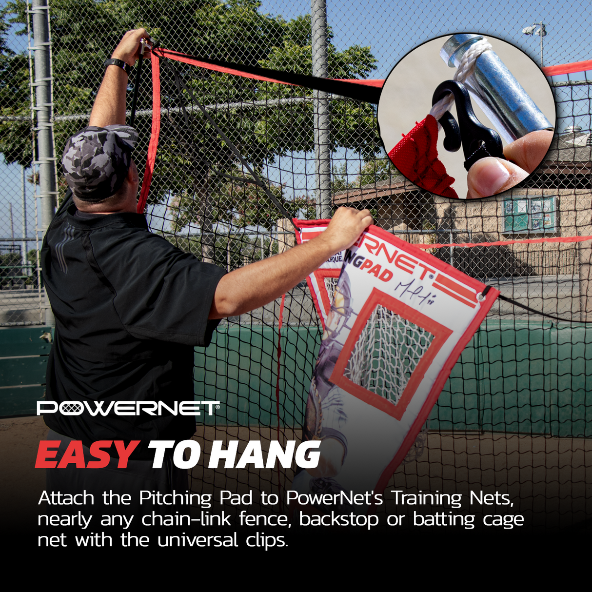 4 Net Pocket Pitching Pad Pitching pad PowerNet