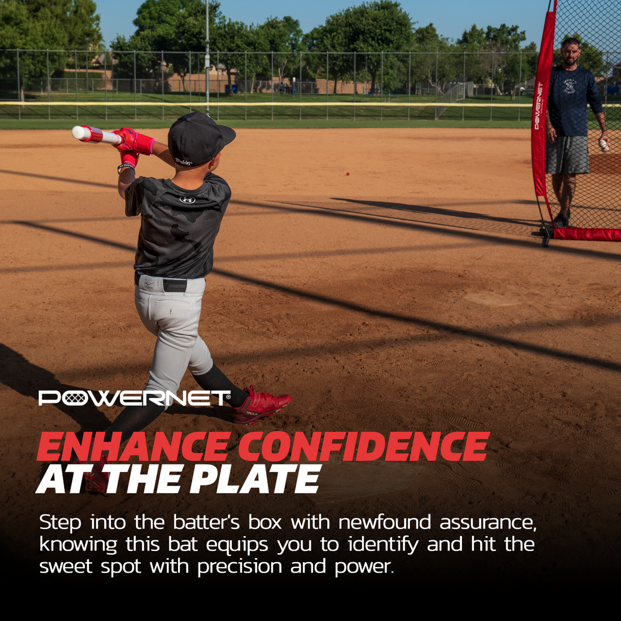 Sweet Spot Bat Swing Training Sports PowerNet