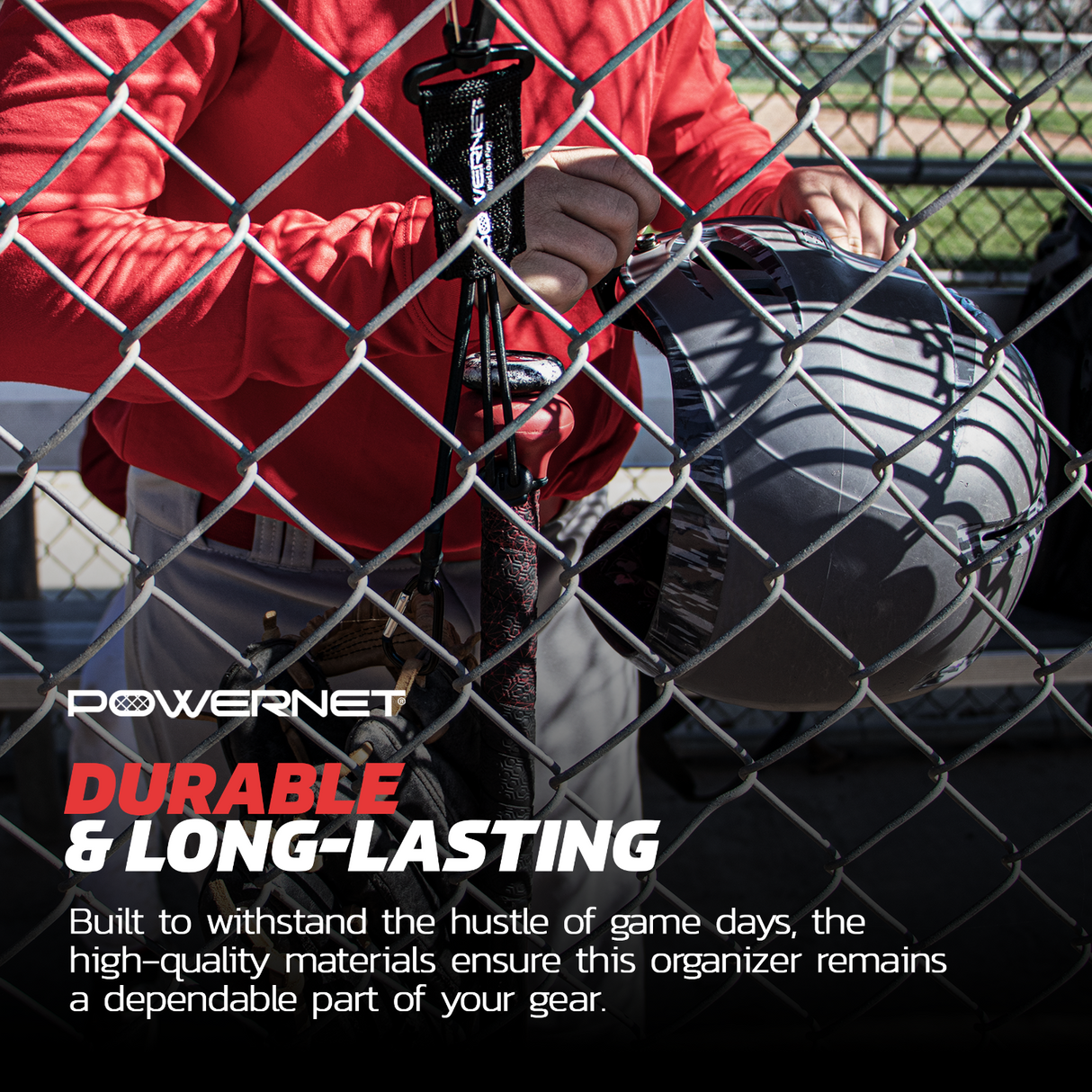 Gear Hanger For Dugout Organization Sports PowerNet