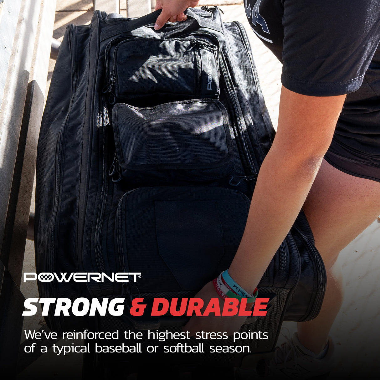 PRO Optimus Catcher's Gear Equipment Bag PowerNet by TrainingNets