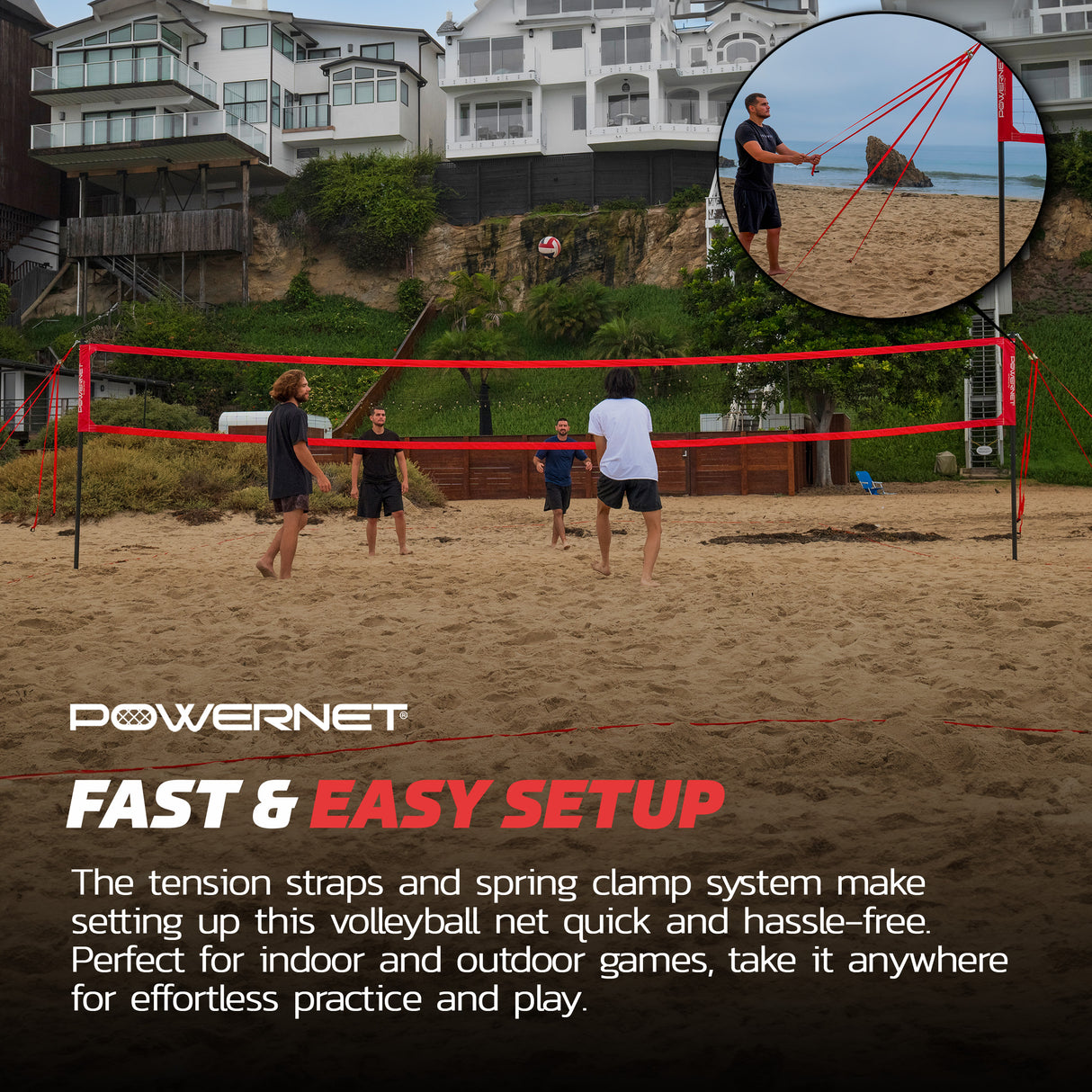 Pro Regulation Volleyball Net Volleyball Net PowerNet