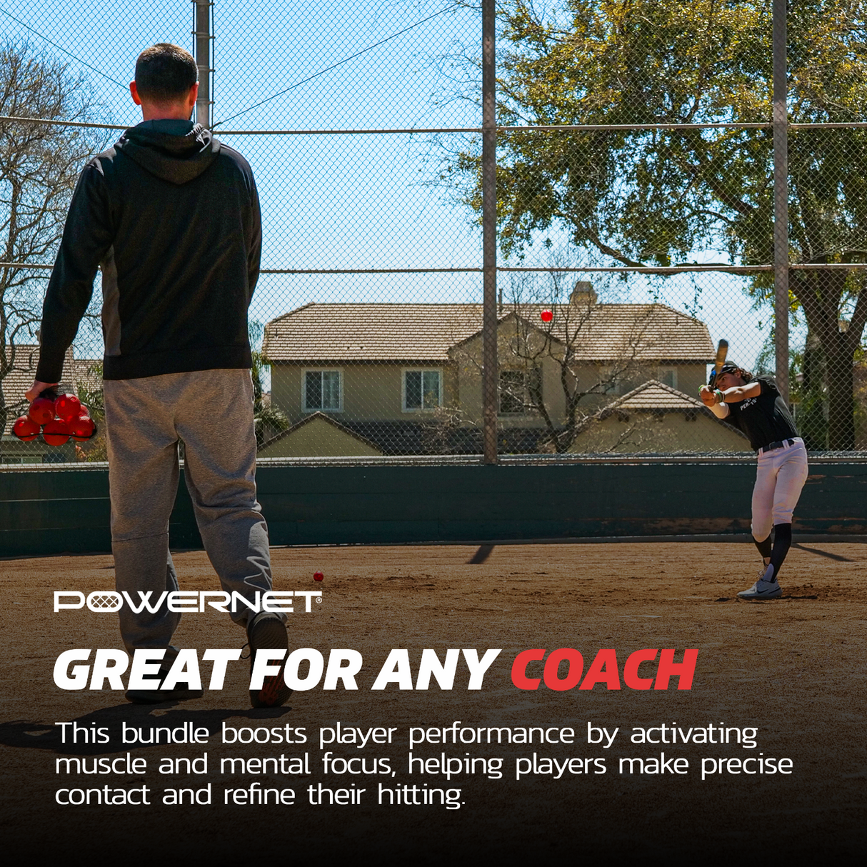 Overload and Underload Training Bats, Rapid Stick or Overload Bat with Micro Crushers Training Bat PowerNet