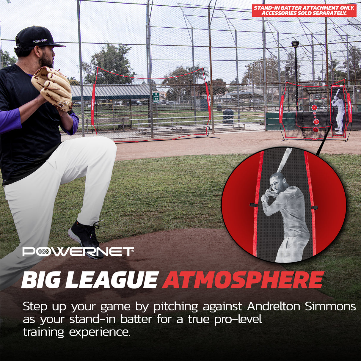 Andrelton Simmons Stand-in Batter Andrelton Simmons Stand In Batter PowerNet