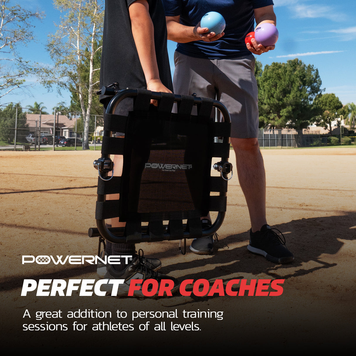 MaxControl Mini Trampoline TrainingNets by PowerNet